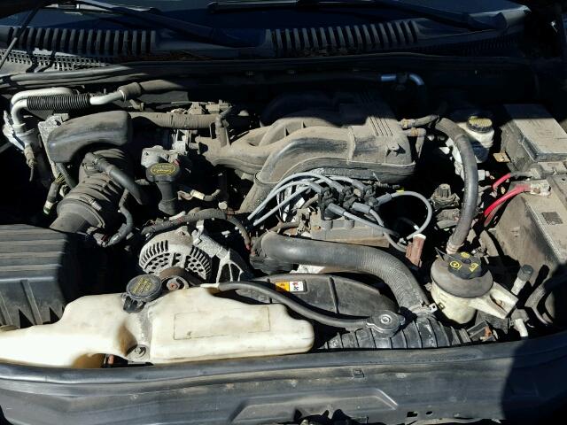 1FMEU74E46UB25640 - 2006 FORD EXPLORER E BLACK photo 7