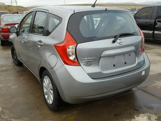 3N1CE2CP3EL390611 - 2014 NISSAN VERSA NOTE GRAY photo 3