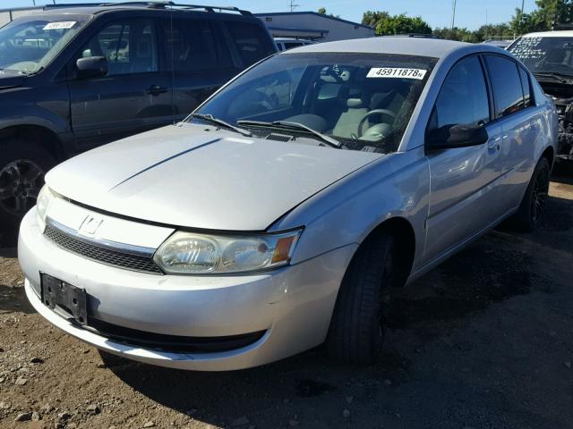 1G8AJ52F73Z101790 - 2003 SATURN ION LEVEL ვერცხლისფერი ფოტო 2