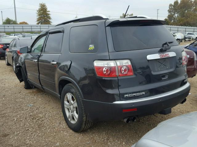 1GKEV13747J103467 - 2007 GMC ACADIA SLE BLACK photo 3