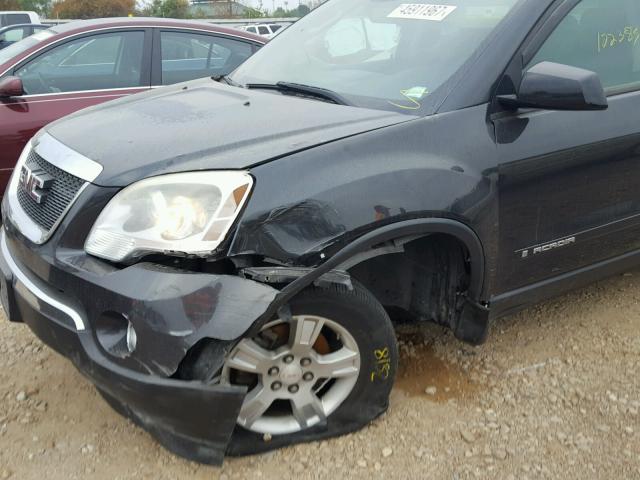 1GKEV13747J103467 - 2007 GMC ACADIA SLE BLACK photo 9