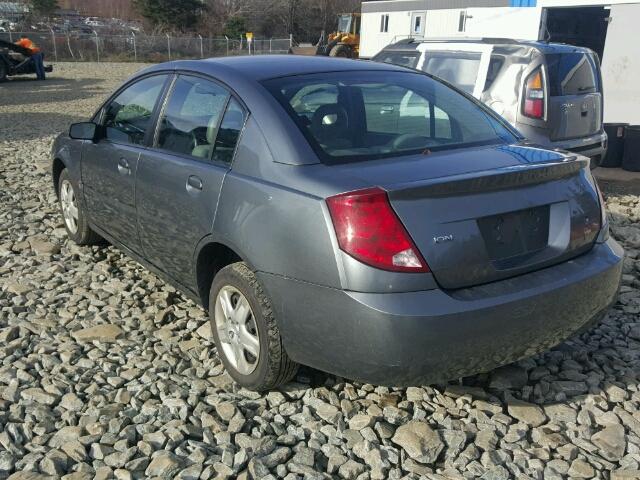 1G8AJ55F97Z196712 - 2007 SATURN ION LEVEL SILVER photo 3