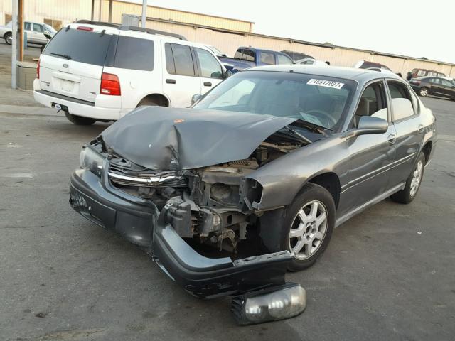 2G1WF52EX59131747 - 2005 CHEVROLET IMPALA 石墨色 照片 2