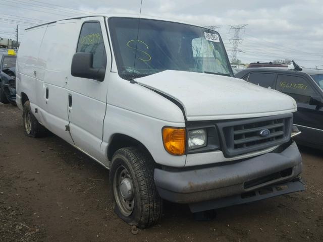 1FTRE14W06DB21237 - 2006 FORD ECONOLINE WHITE photo 1