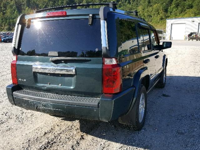 1J8HG48K56C168342 - 2006 JEEP COMMANDER Yaşıl foto 4