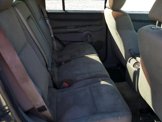 1J8HG48K56C168342 - 2006 JEEP COMMANDER Yaşıl foto 6