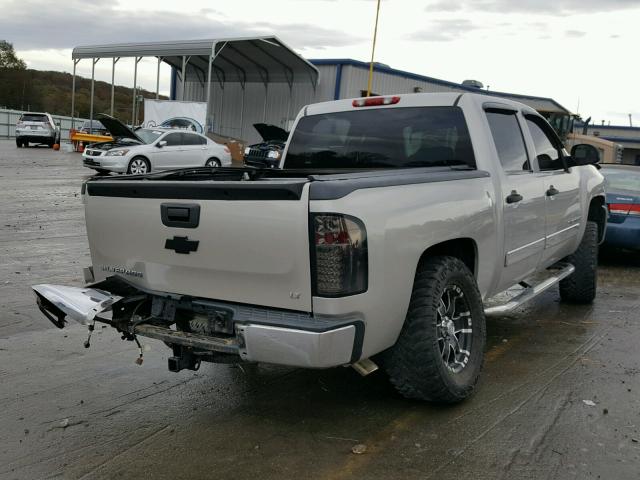 2GCEC13J371511773 - 2007 CHEVROLET SILVERADO SILVER photo 4