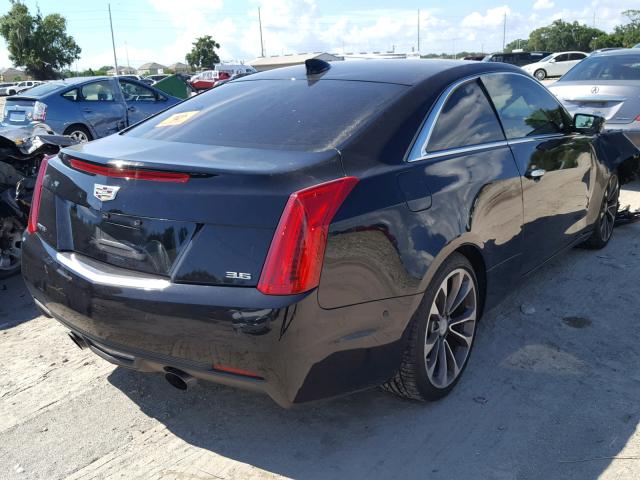 1G6AE1R39F0114387 - 2015 CADILLAC ATS PREMIU BLACK photo 4