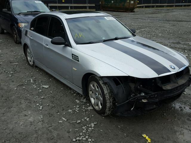 WBAVB17506NK38317 - 2006 BMW 325 I AUTO SILVER photo 1