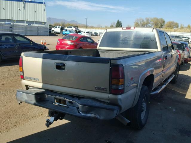 1GTHK231X4F155963 - 2004 GMC SIERRA K25 GOLD photo 4