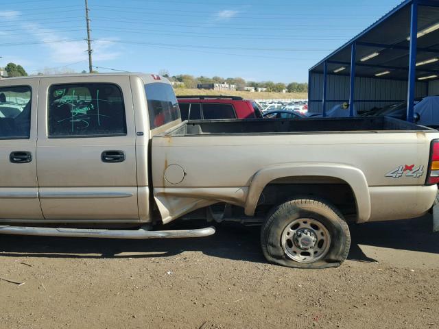 1GTHK231X4F155963 - 2004 GMC SIERRA K25 GOLD photo 9