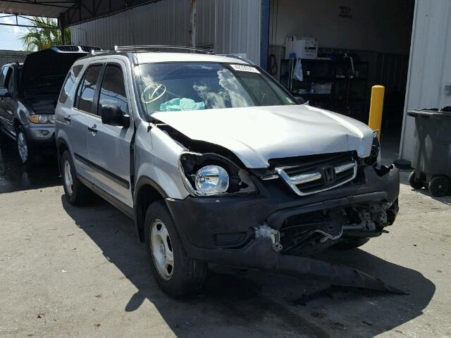 JHLRD68403C017490 - 2003 HONDA CR-V LX GRAY photo 1