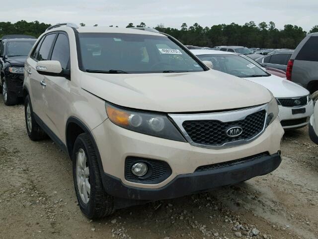 5XYKT4A17BG148965 - 2011 KIA SORENTO BA BEIGE photo 1