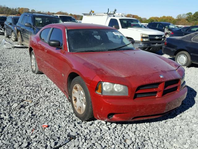 2B3KA43G66H527925 - 2006 DODGE CHARGER SE RED photo 1