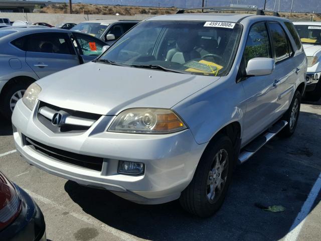 2HNYD18634H543313 - 2004 ACURA MDX TOURIN SILVER photo 2