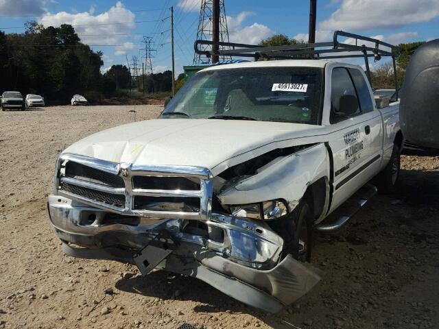 3B7HC13Y31M570283 - 2001 DODGE RAM 1500 WHITE photo 2