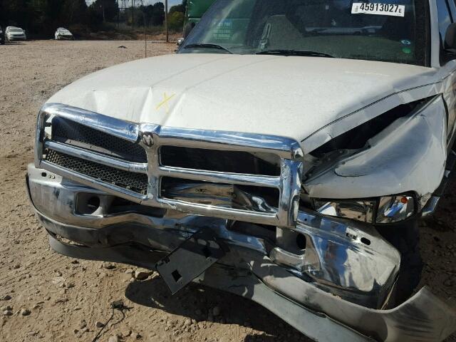 3B7HC13Y31M570283 - 2001 DODGE RAM 1500 WHITE photo 9