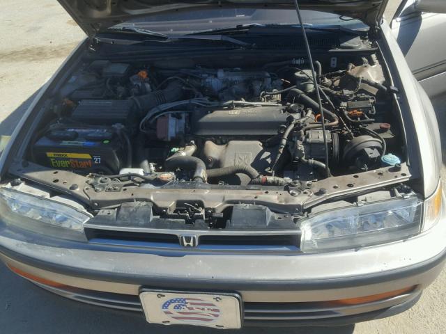 1HGCB7673PA039143 - 1993 HONDA ACCORD EX GOLD photo 7