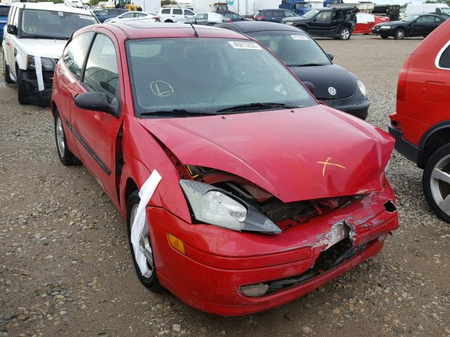 3FAFP31333R181945 - 2003 FORD FOCUS ZX3 RED photo 1