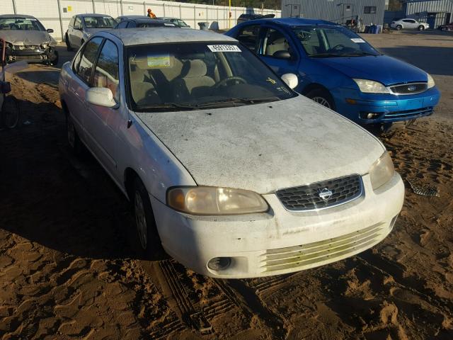 3N1CB51D0YL332849 - 2000 NISSAN SENTRA BAS WHITE photo 1