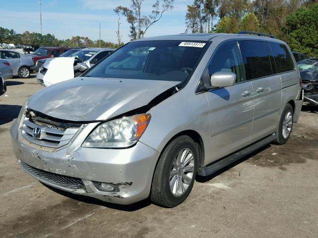 5FNRL38808B093416 - 2008 HONDA ODYSSEY SILVER photo 2