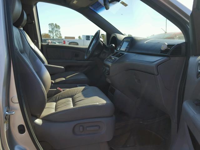 5FNRL38808B093416 - 2008 HONDA ODYSSEY SILVER photo 5