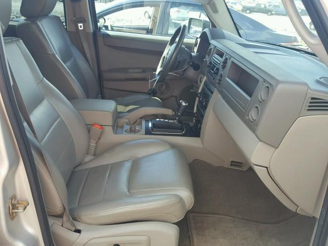 1J8HG48KX7C576031 - 2007 JEEP COMMANDER Boz foto 5