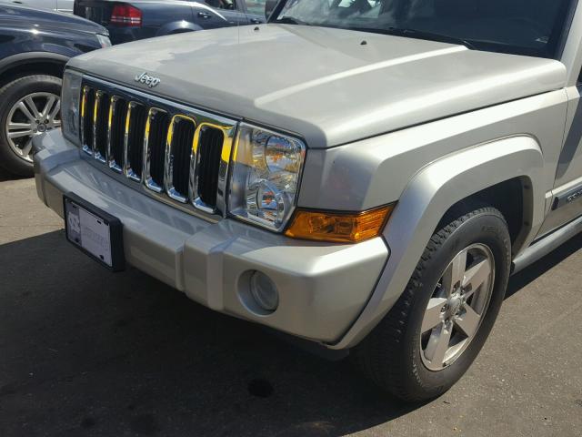 1J8HG48KX7C576031 - 2007 JEEP COMMANDER Boz foto 9