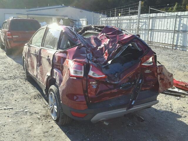 1FMCU9G94FUB59420 - 2015 FORD ESCAPE SE RED photo 3