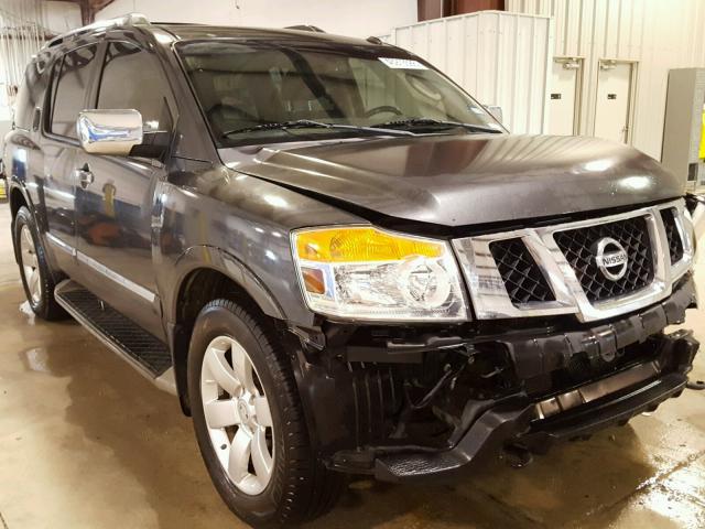 5N1BA0ND0BN612038 - 2011 NISSAN ARMADA SV GRAY photo 1