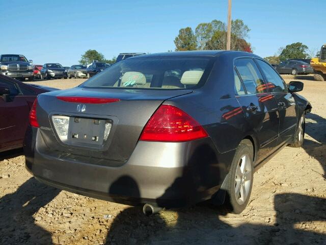 1HGCM56737A050643 - 2007 HONDA ACCORD GRAY photo 4