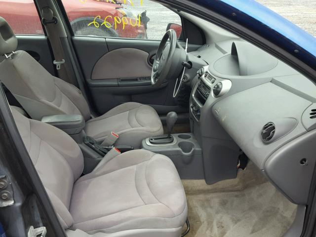 1G8AJ52F24Z179573 - 2004 SATURN ION LEVEL BLUE photo 5