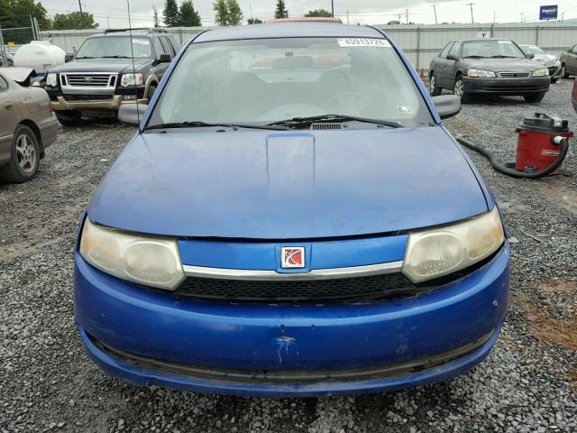 1G8AJ52F24Z179573 - 2004 SATURN ION LEVEL BLUE photo 9