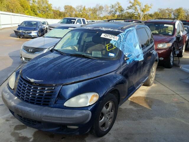 3C8FY68B92T278573 - 2002 CHRYSLER PT CRUISER BLUE photo 2