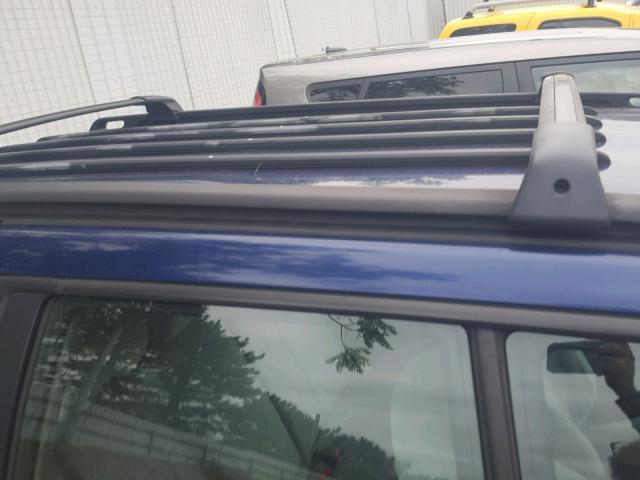 JF1SF65541H725107 - 2001 SUBARU FORESTER S BLUE photo 9