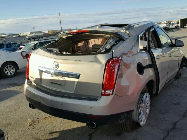 3GYFNAEY4BS570265 - 2011 CADILLAC SRX LUXURY GOLD photo 4