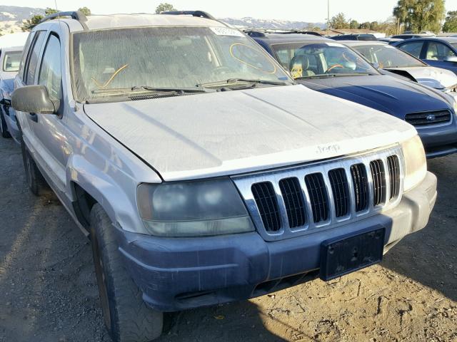 1J4GX48SX2C252793 - 2002 JEEP GRAND CHER SILVER photo 1