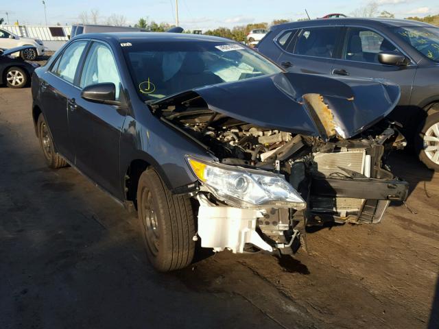 4T4BF1FK3DR309581 - 2013 TOYOTA CAMRY L GRAY photo 1