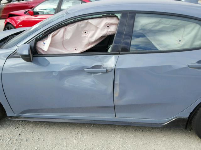 SHHFK7H47HU429586 - 2017 HONDA CIVIC SPOR BLUE photo 9