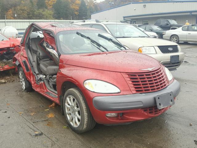 3C8FY4BBX1T607518 - 2001 CHRYSLER PT CRUISER BURGUNDY photo 1