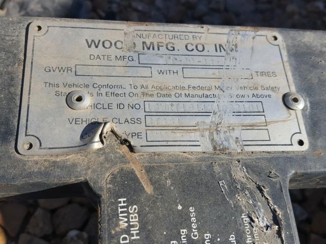 18WRT1911K1D32101 - 1989 WOOD BOAT BLACK photo 10