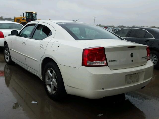 2B3CA3CV4AH229234 - 2010 DODGE CHARGER SX WHITE photo 3