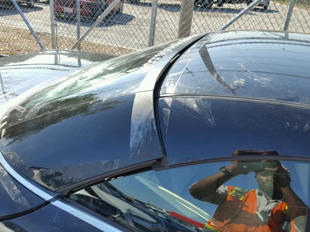 WVWDA71F57V002012 - 2007 VOLKSWAGEN EOS 2.0T S BLACK photo 9