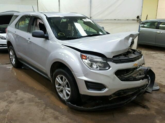 2GNFLEEK2H6129683 - 2017 CHEVROLET EQUINOX LS SILVER photo 1