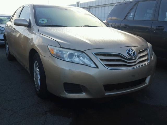 4T1BF3EK1AU023859 - 2010 TOYOTA CAMRY BASE ოქროსფერი ფოტო 1