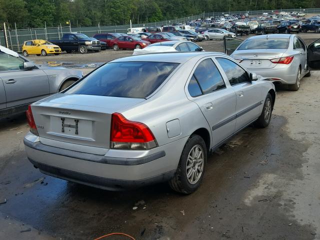 YV1RS64A942317514 - 2004 VOLVO S60 SILVER photo 4