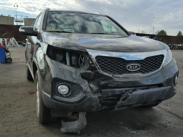 5XYKT3A62CG190399 - 2012 KIA SORENTO BA GREEN photo 9