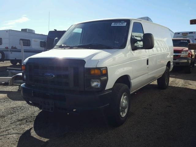 1FTNE24W98DA55102 - 2008 FORD ECONOLINE WHITE photo 2