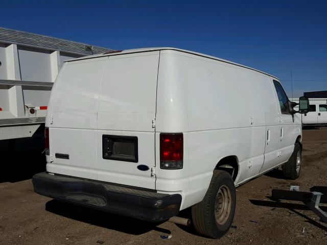 1FTNE24W98DA55102 - 2008 FORD ECONOLINE WHITE photo 4