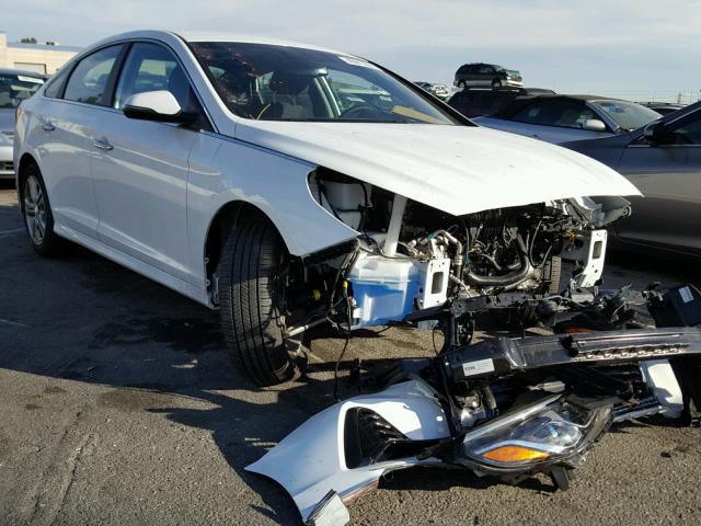 5NPE34AFXJH640681 - 2018 HYUNDAI SONATA SPO WHITE photo 1